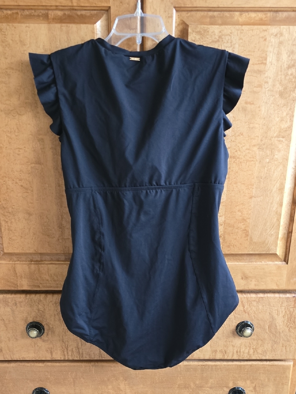 Anne Cole Flutter Sleeve One-Piece Swimsuit  -16 - Picture 2 of 8